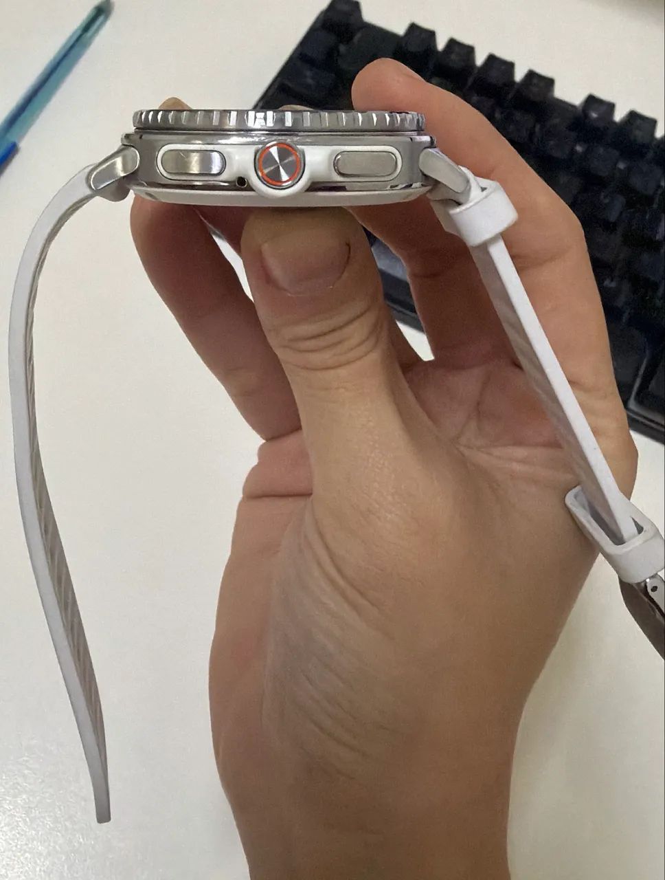 Galaxy Watch 8 Classic LTE 42 mm Prata - Foto 2