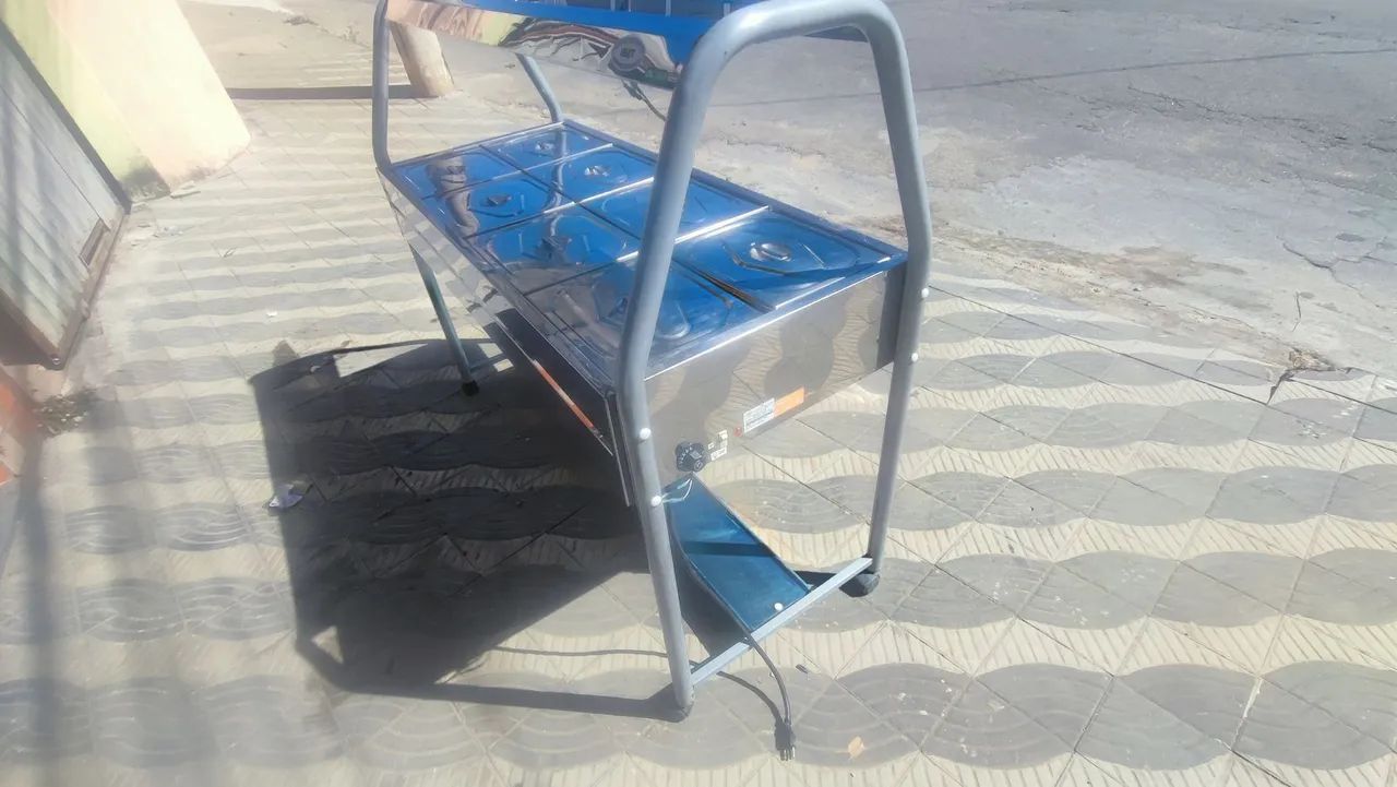 Carrinho buffet  8 cubas - Foto 4