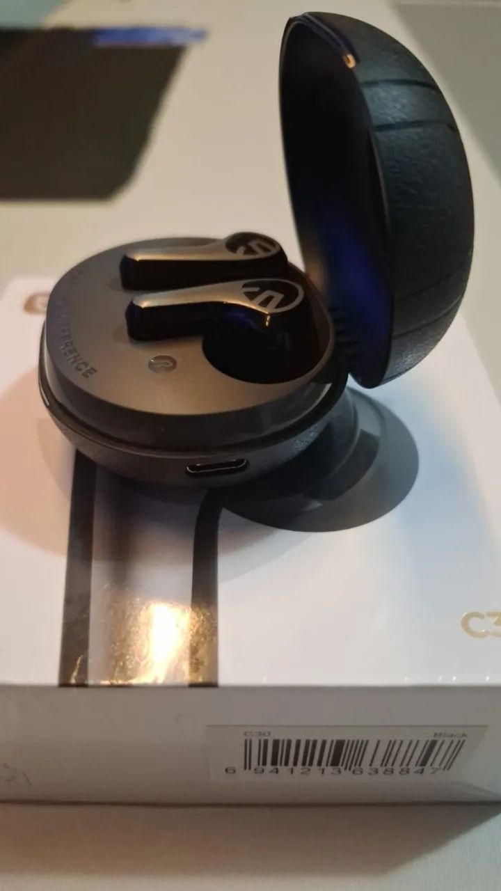 Fone SoundPeats C30 com LDAC - Aberto e testado - Está como NOVO - Foto 4