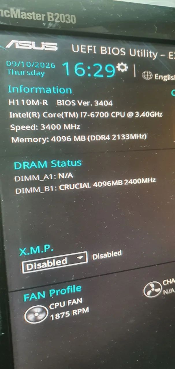 Kit Core  i7 6700, Asus H110M R, 4gb Ram - Foto 5