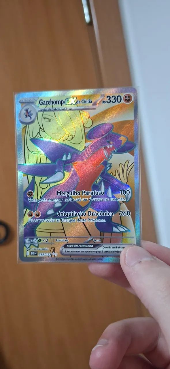 Garchomp EX da Cintia 215/182 - Foto 2