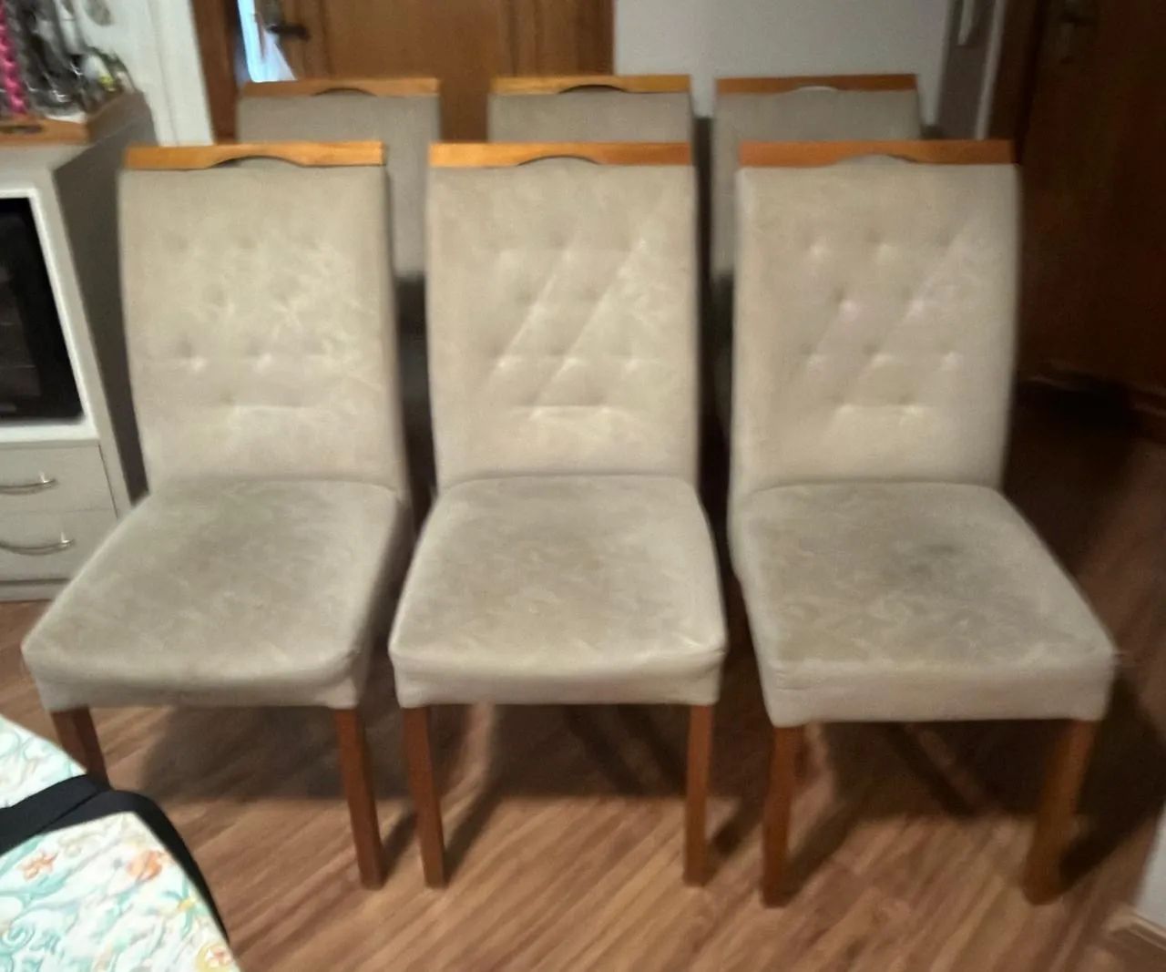 Conjunto 6 cadeiras sala jantar - Foto 3