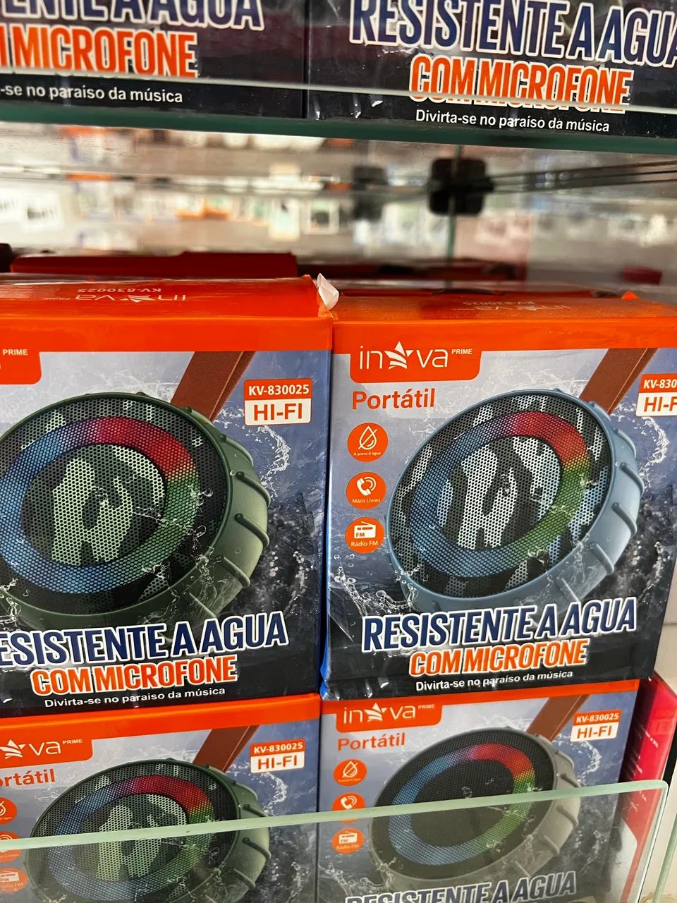 Caixa de som Portátil Resistente à Água Hi-fi - Foto 2