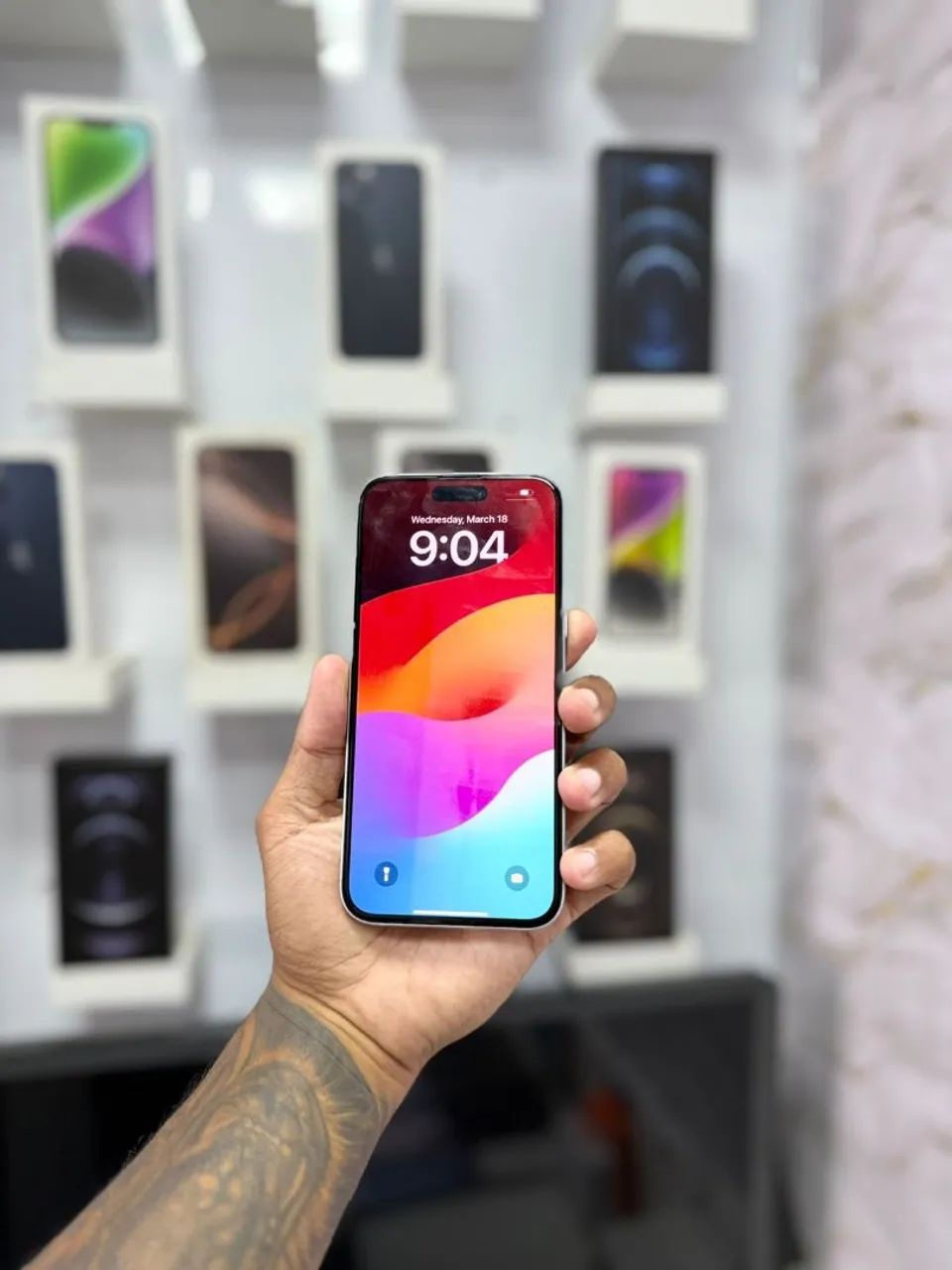 IPHONE 15 PLUS 128GB AZUL<br>R$ 3.399,00 - Foto 2