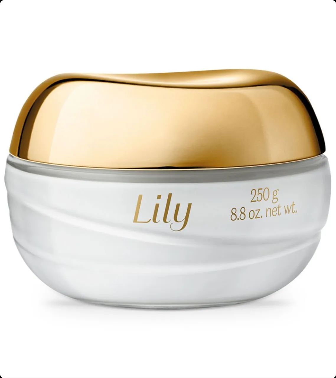 Creme Acetinado Hidratante Desodorante Corporal Lily 250G