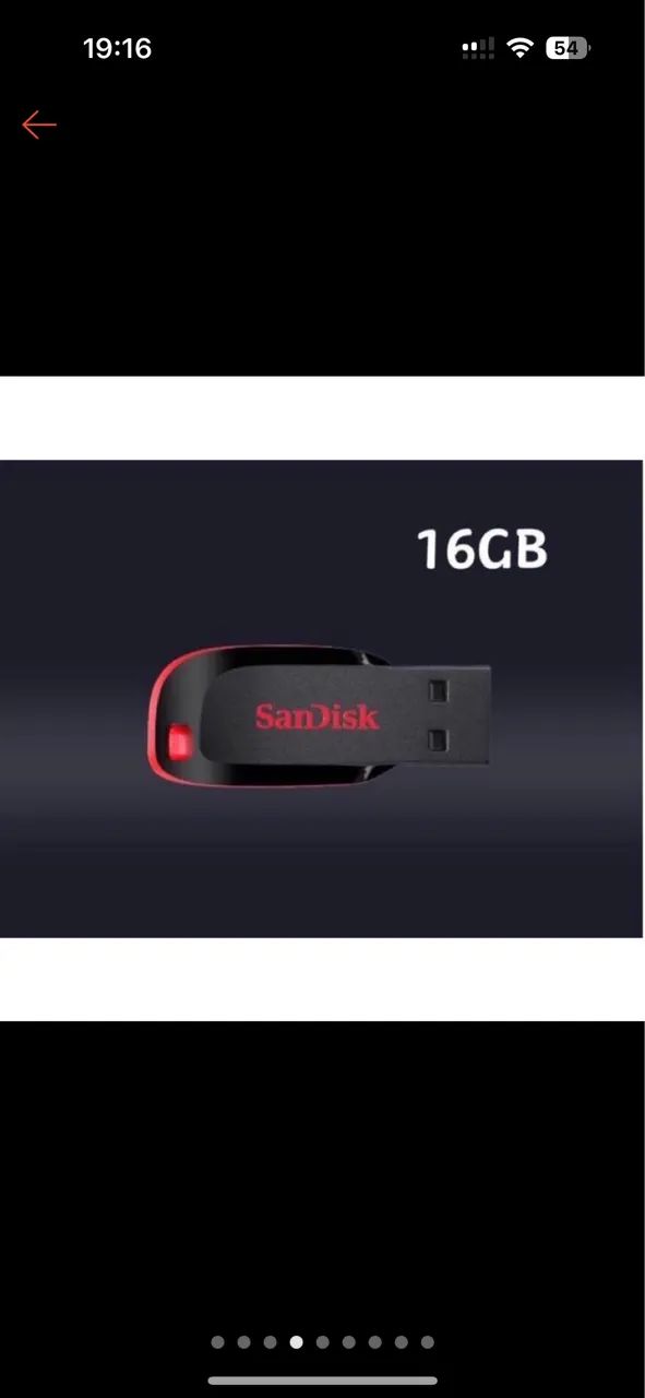 Pen Drive Sandisk 16GB