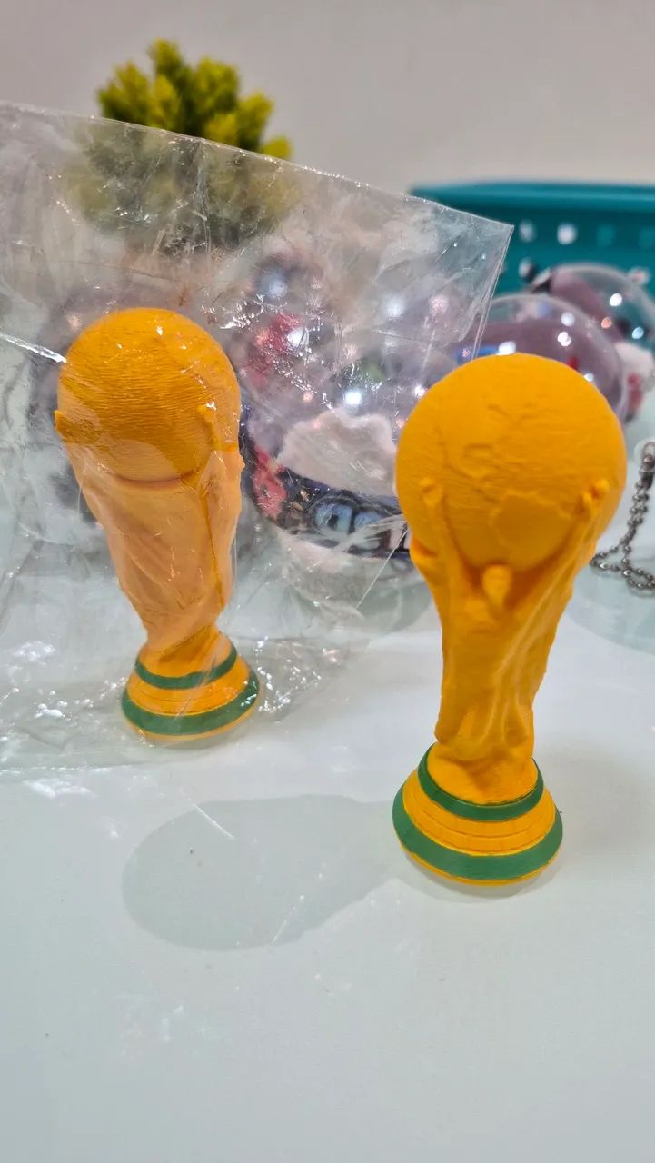 Miniatura taça copa do mundo - Foto 2