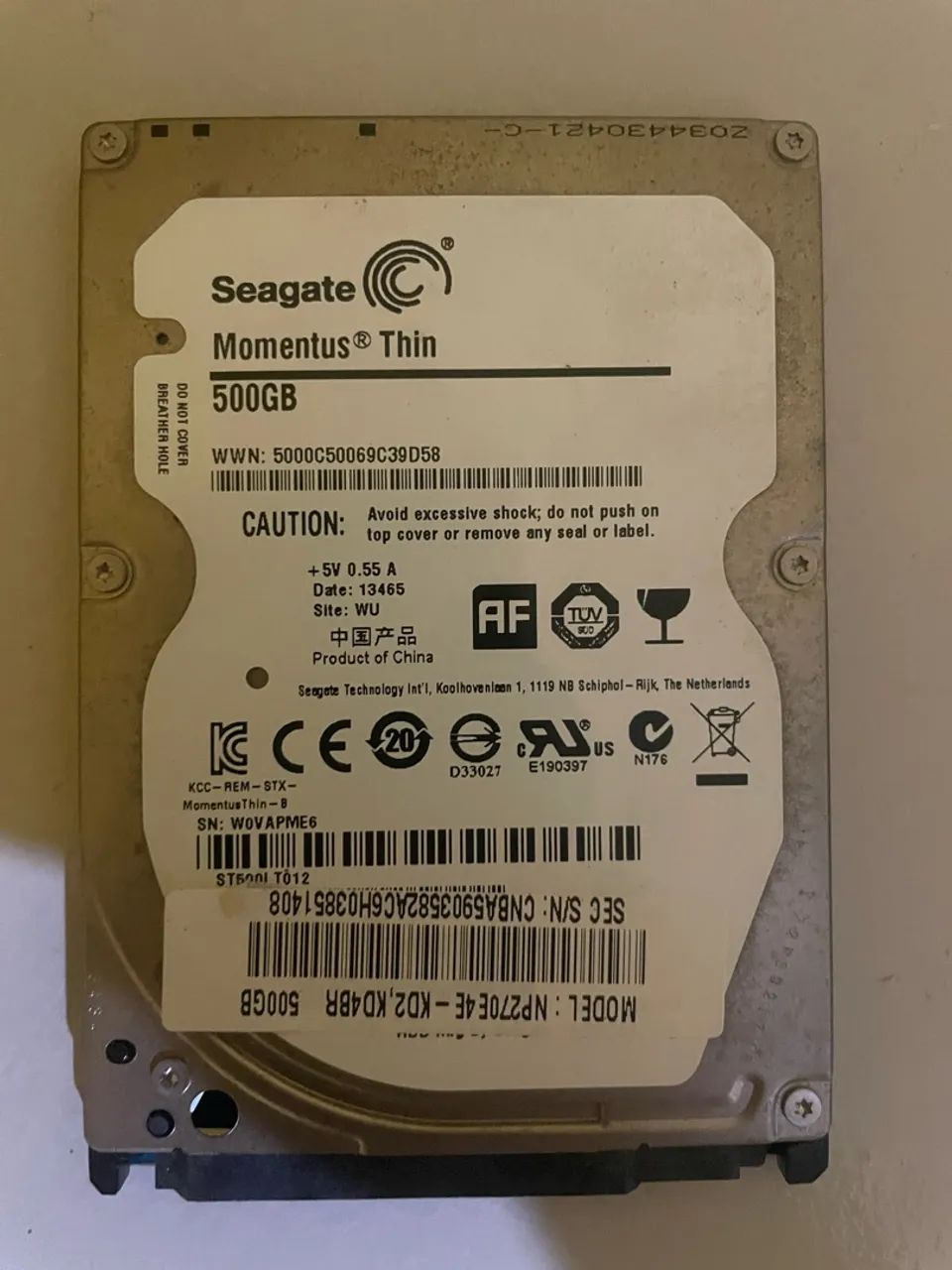 HD Seagate - 500 GB