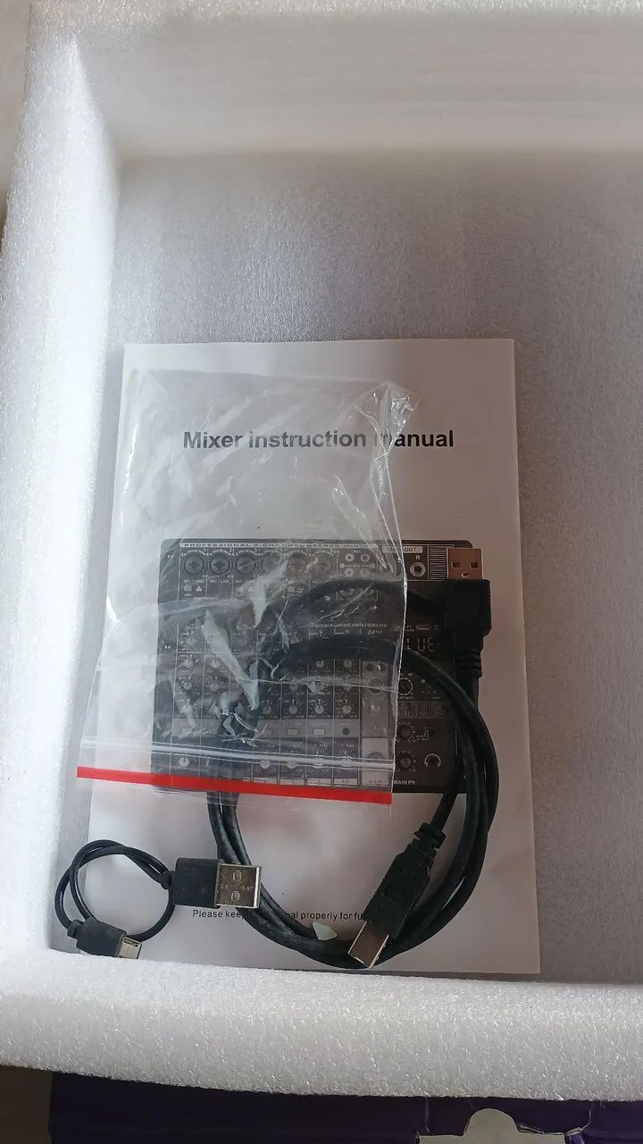 Mesa de som - Bluetooth USB - Foto 5
