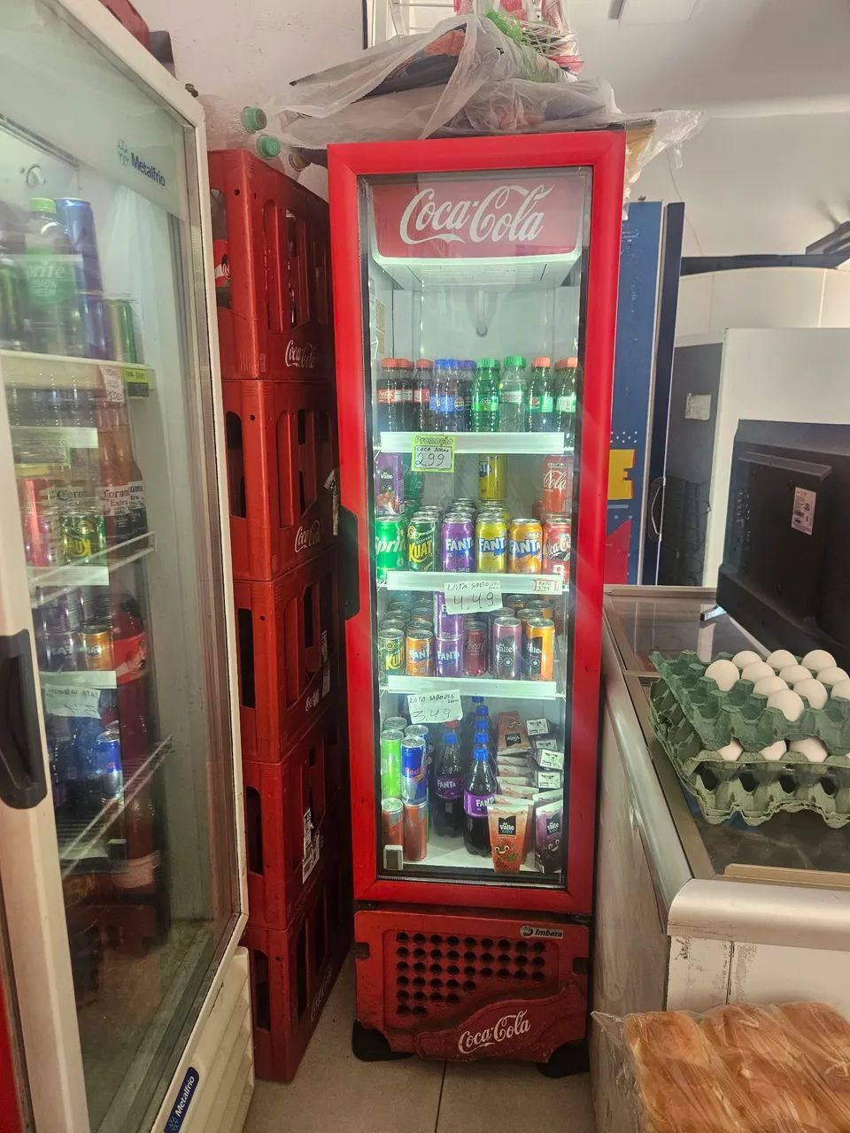 Geladeira da coca cola 