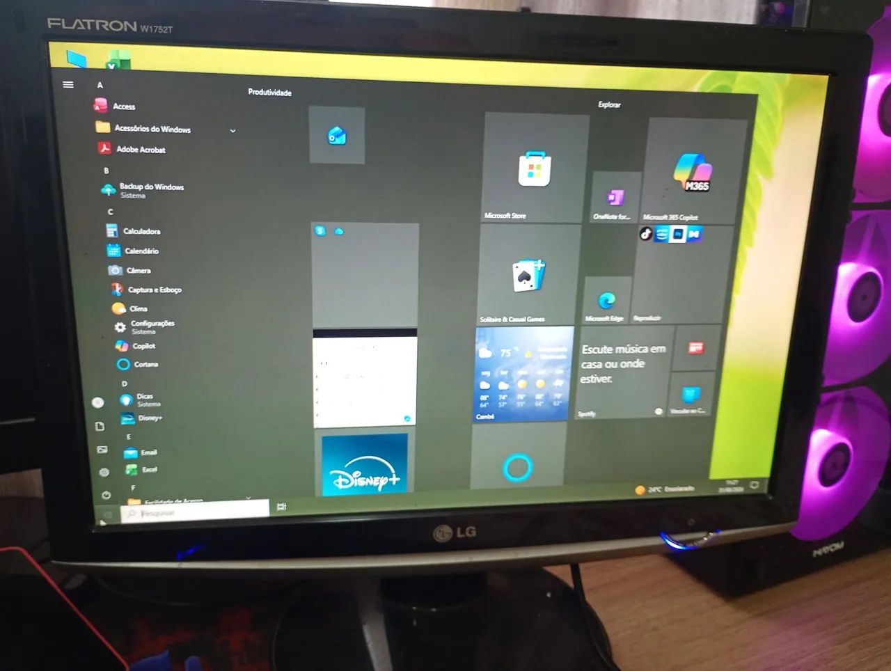 Monitor LG - funcionando perfeitamente  - Foto 3