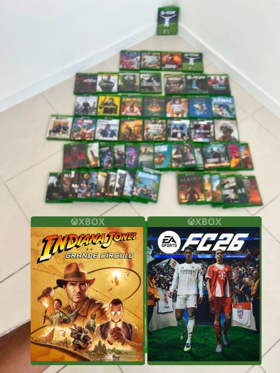 Jogo xbox one series indiana fc26