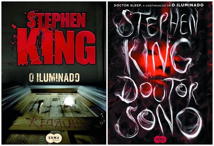 O Iluminado  e Doutor Sono de Stephen King