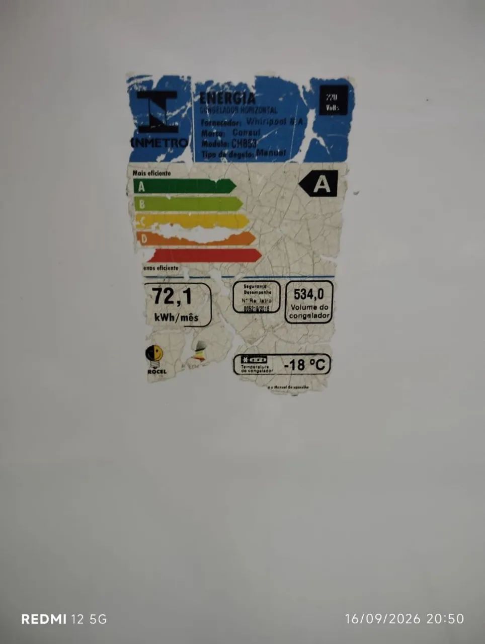 Freezer  cônsul  - Foto 4