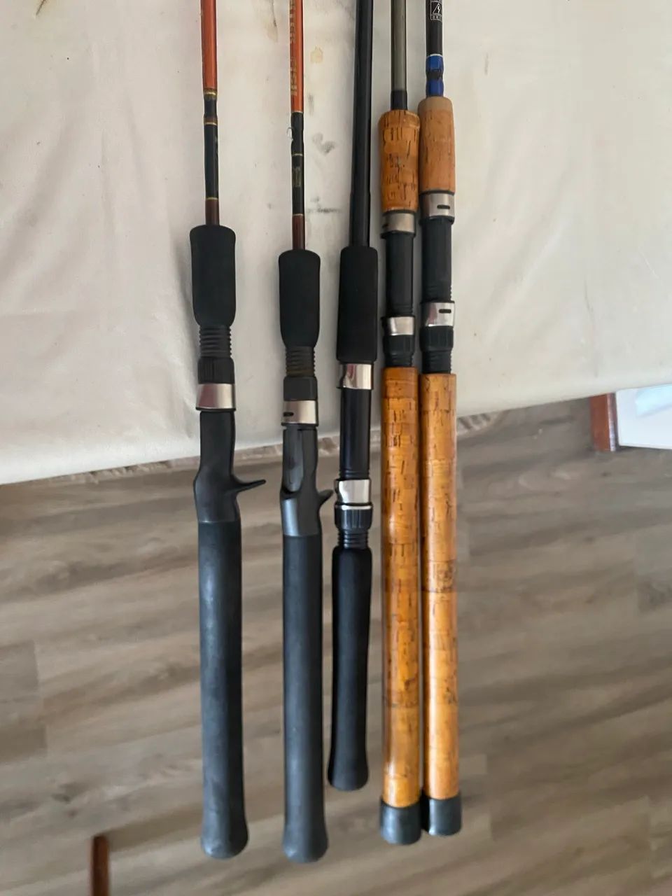 Varas de pesca