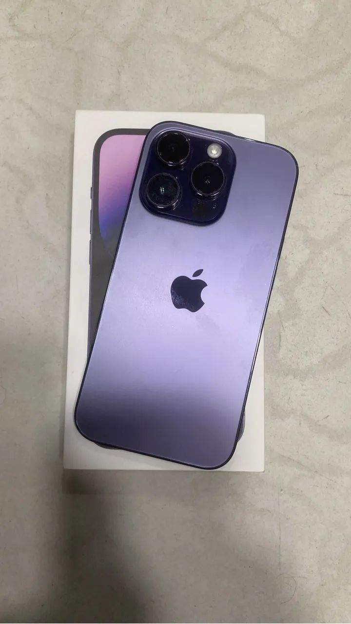 iPhone 14 Pro 128 roxo  - Foto 4
