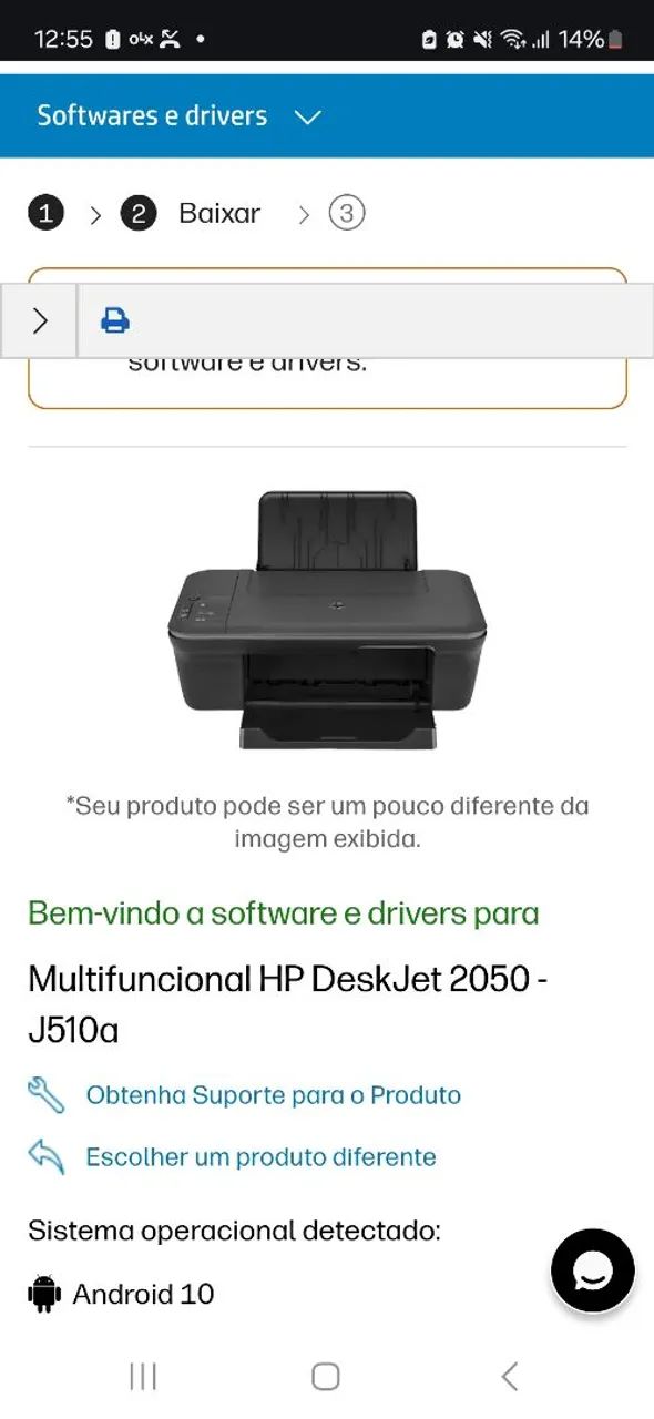 Impressora HP  Deskjet F2050