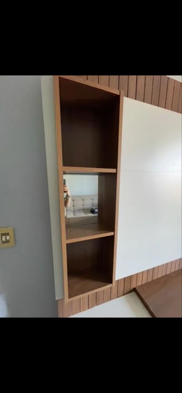 Rack de televisão com estante  - Foto 4