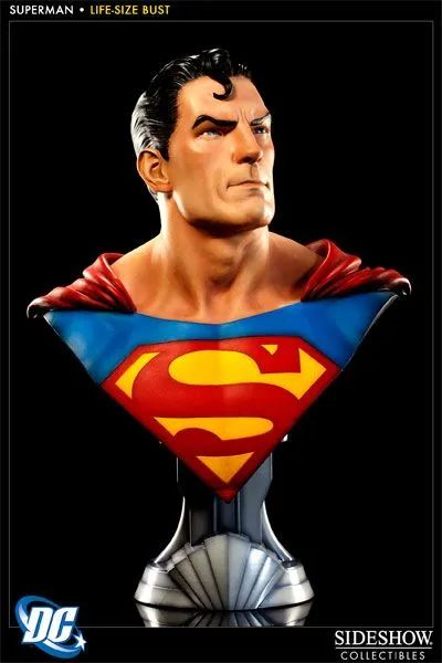 Busto Superman tamanho real Sideshow - Foto 3