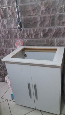 Gabinete para Cooktop branco 4 ou 5 bocas