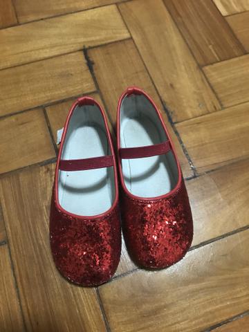 Sapatilha Dorothy - babo uabu - tamanho 26 - usada 4 vezes - R$ 65