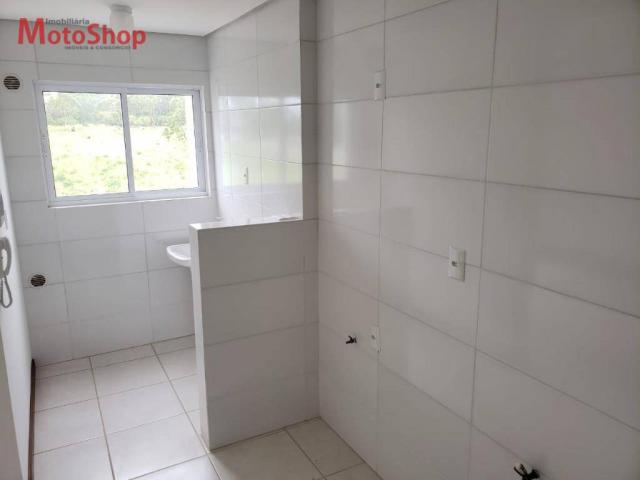 Apartamento com 2 dormitórios para alugar, 52 m² por R$ 900/mês - Coloninha - Araranguá/SC - Foto 2