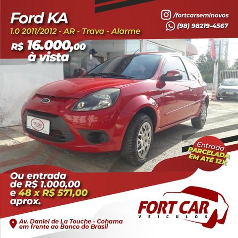 Ka 2012 com Ar, 1mil.de entrada e parcelas de 571