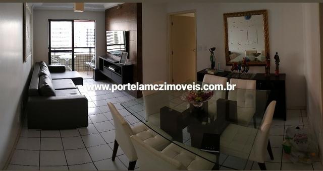 Apt. Na Jatiuca, 3/4, nascente, 2 vagas, DCE, móveis planejados, próximo da praia