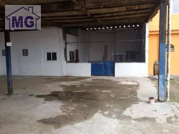 Galpão para alugar, 366 m² por r$ 12.000/mês - botafogo - macaé/rj
