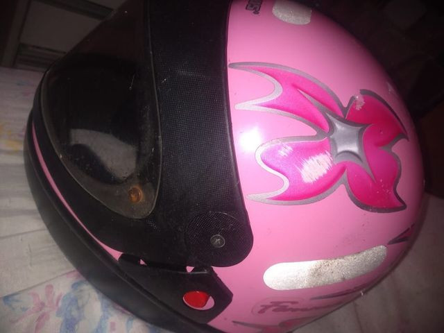 Capacete taurous zero cor rosa - Foto 5