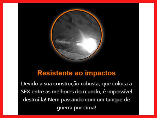 Lanterna SFX original | Lanterna Potente | Lanterna Forte | Lanterna a melhor do mundo - Foto 4