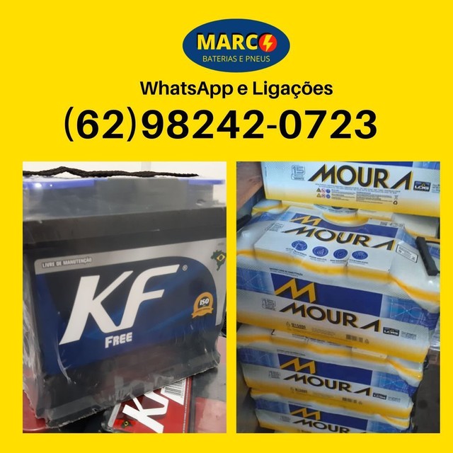 Bateria de Carro NOVA e USADA