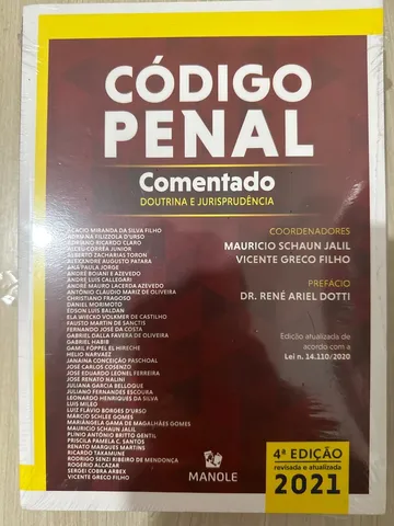 Código Penal Comentado para Carreiras Policiais (2022)