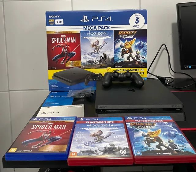 PS4 PRO 1TB + 5 jogos de graça ! Algés, Linda-A-Velha E Cruz