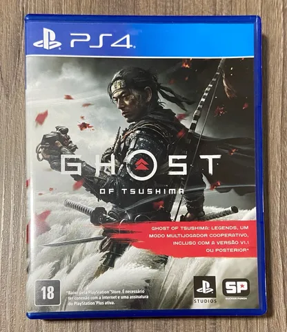 Jogo Ghost Of Tsushima PS4 - R.M. Brasil - 3 anos! =D