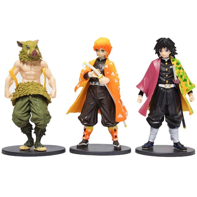 Kit 6 Bonecos Demon Slayer Kimetsu no Yaiba Action Figure Tanjiro Kamado  Nezuko Zenitsu - Hobbies e coleções - Cidade Jardim, Goiânia 1164922347