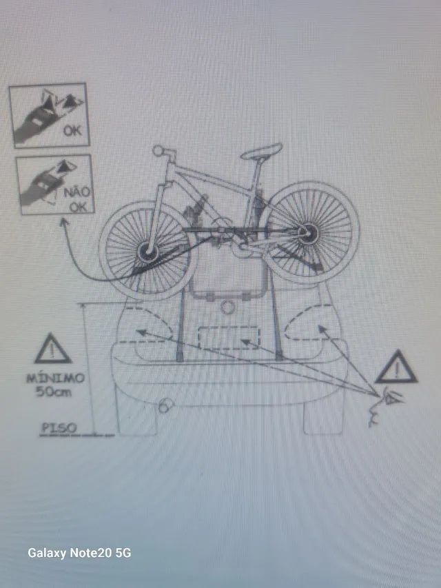 Suporte universal para 3 Bicicletas - Foto 5