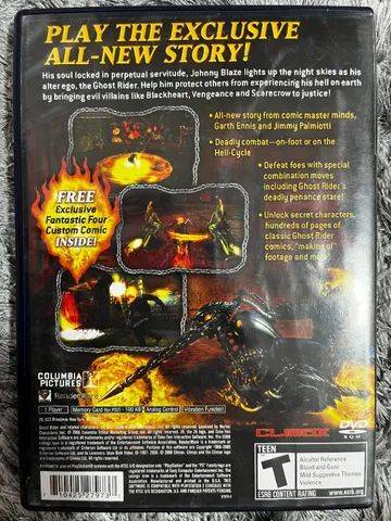 Jogo Ghost Rider Original Playstation 2 - Videogames - Jardim Florestal,  Campo Largo 1260052755