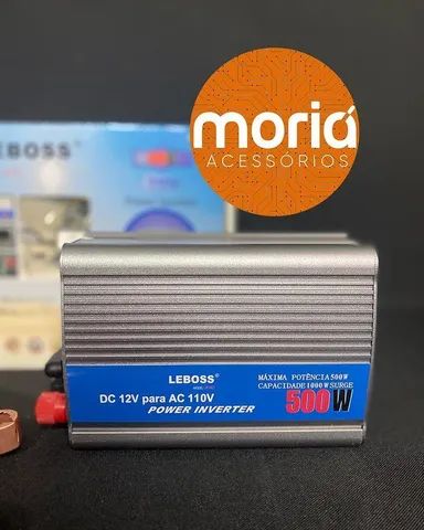 Inversor Tensão 500w 12v Para 110v Conversor - Foto 3