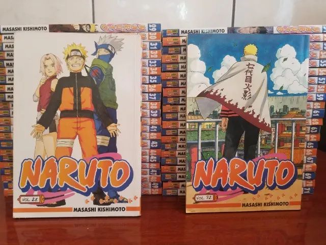 Manga Naruto Shippuden (Completo) - Vol. 28 ao 72 / Naruto(Avulsos