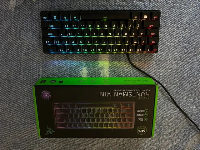 Razer Huntsman Mini Gaming Keyboard Unboxing - ASMR 