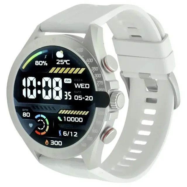 Relógio Smartwatch Haylou Solar Pro LS18 - Prata - Novo Original Loja Coimbra Computadores - Foto 3