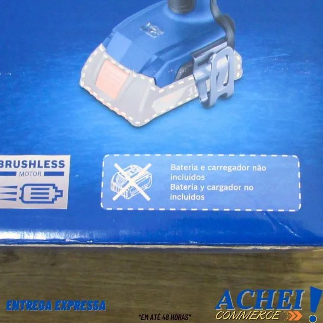 Parafusadeira Furadeira Bosch 18v - Novo  - Foto 2