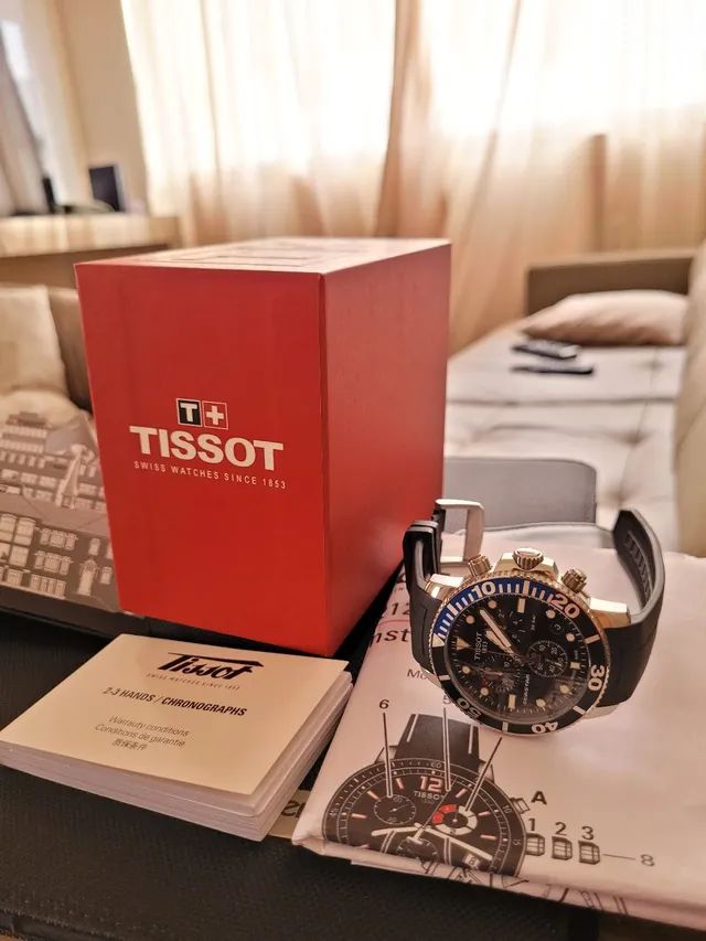 Rel gio tissot seastar 1000 Crono Acess rios Cambu Campinas