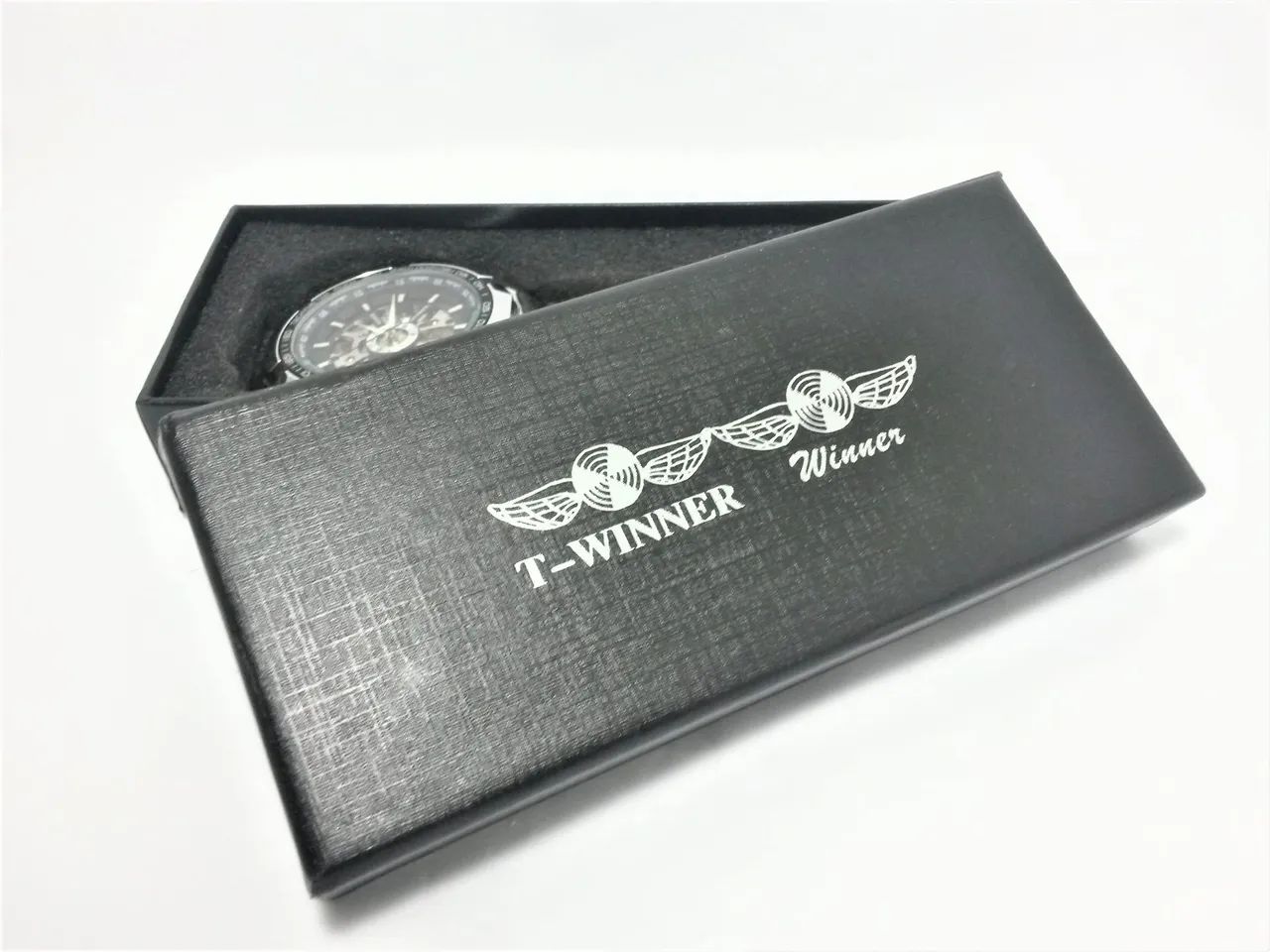 Relógio Masculino Skeleton Todo em Metal - Foto 4