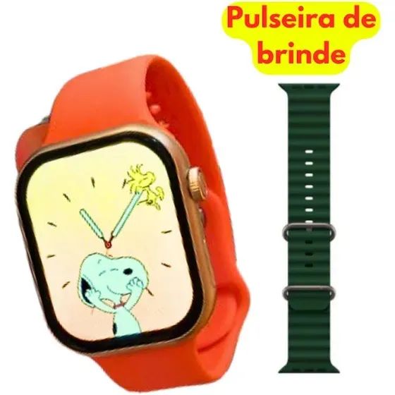 Relógio Smartwatch serie 9 PRO c/ 2 Pulseiras - Entrega Grat1s - Foto 2