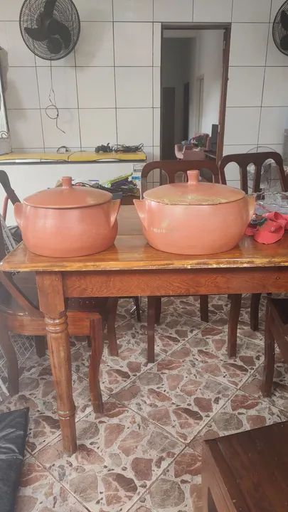 Par de Panelas de Barro