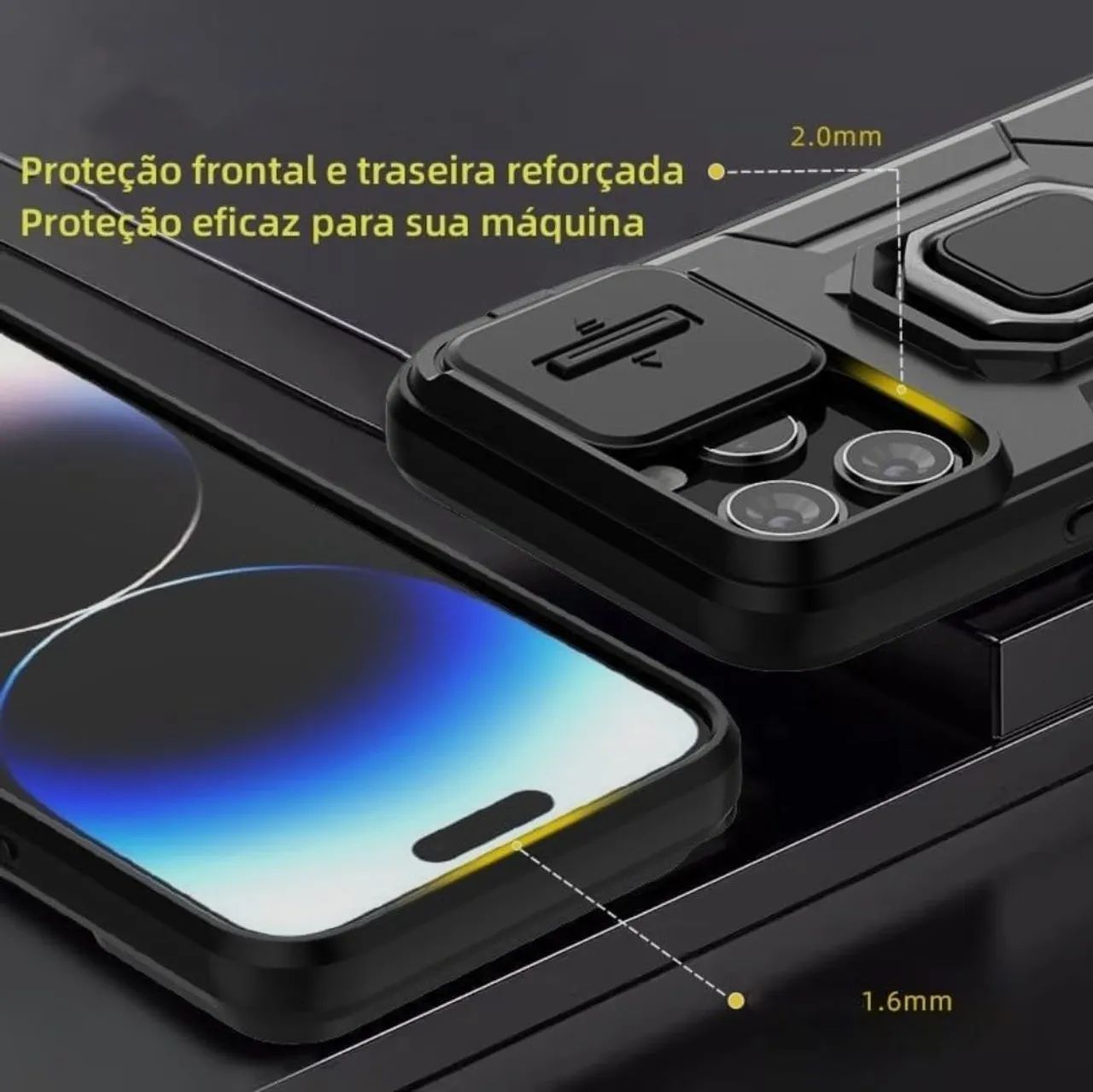 Capa e Película para Samsung Galaxy M34 5G - Foto 5