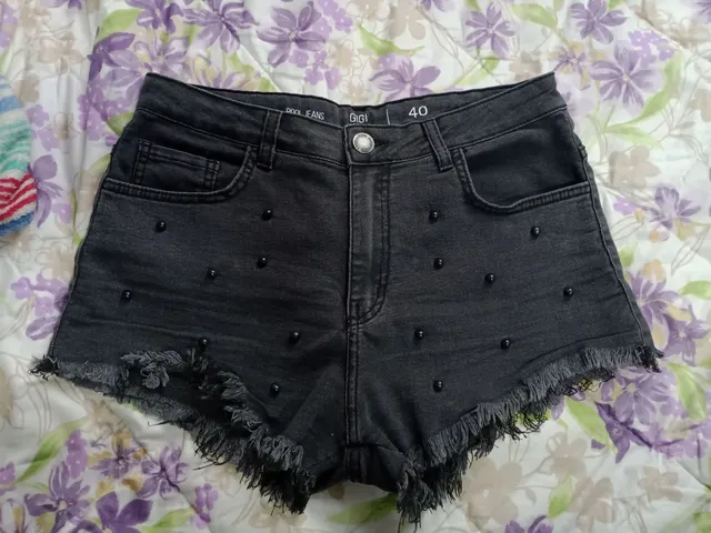 Short Jeans com Lycra Tam 40 