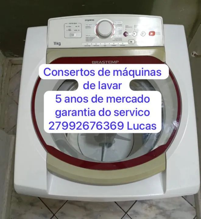 Conserto de máquina de lavar